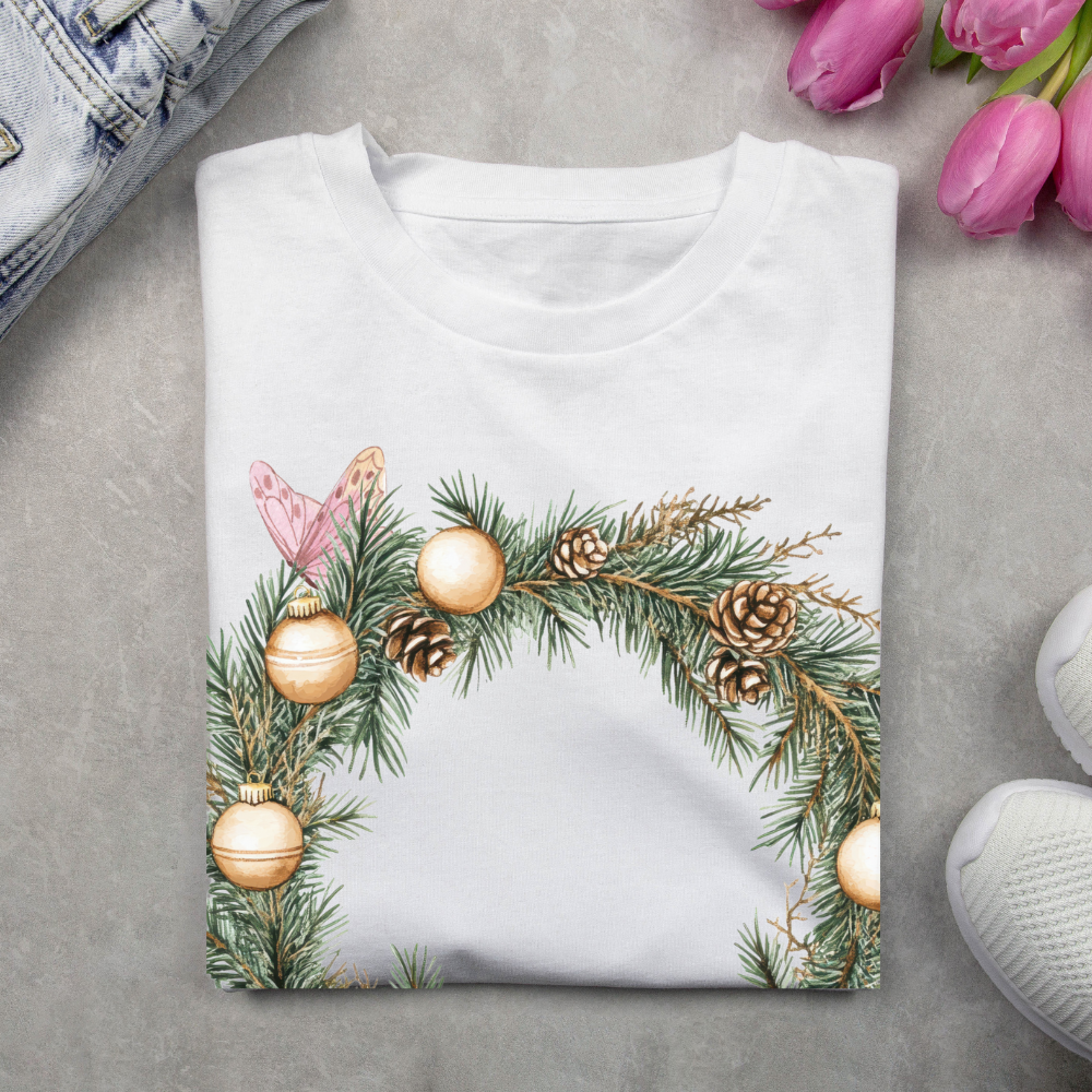 Holiday Wreath Shirt T-Shirt