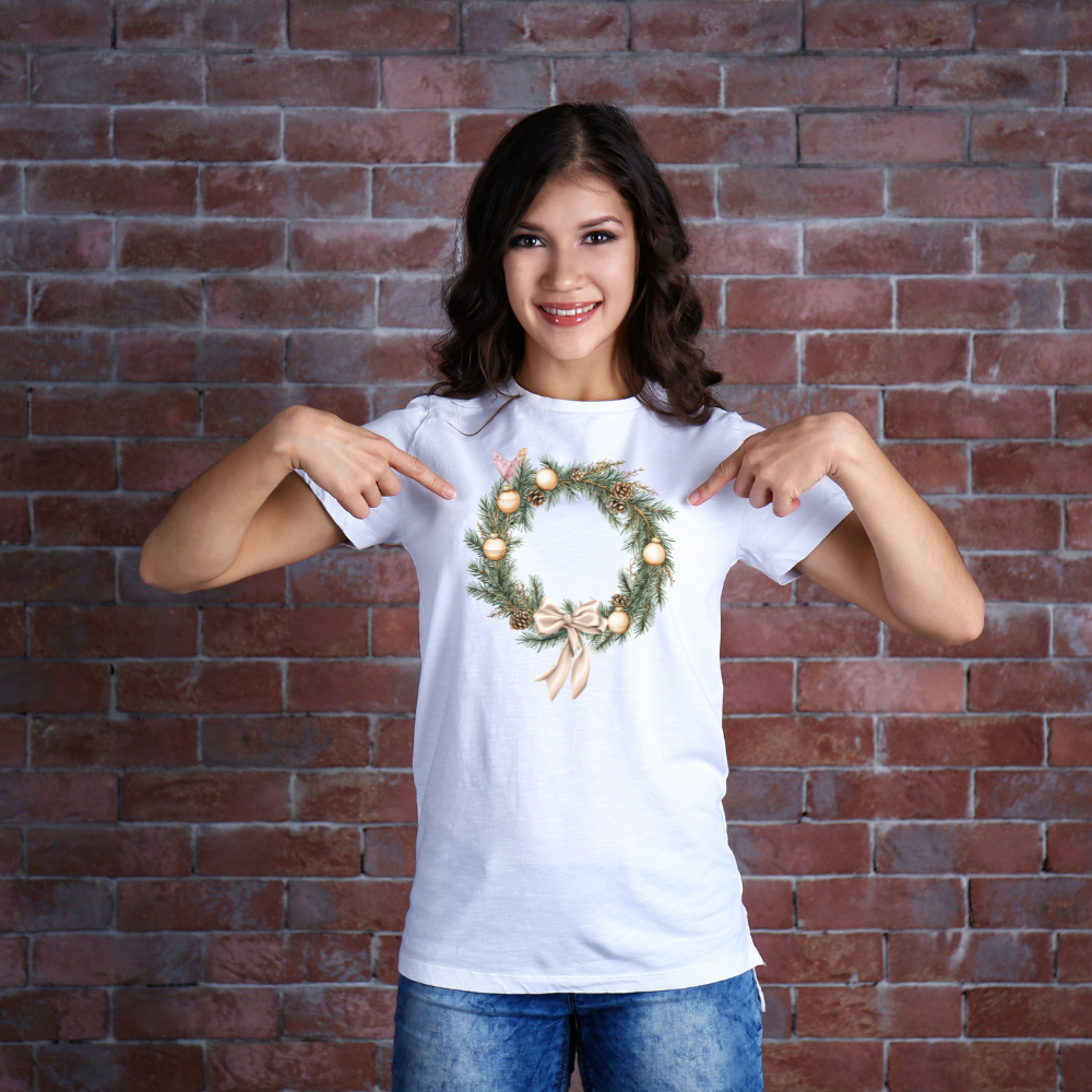 Holiday Wreath Shirt T-Shirt