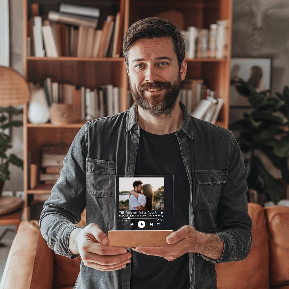Personalized- Photo LED Light Acrylic Plaque