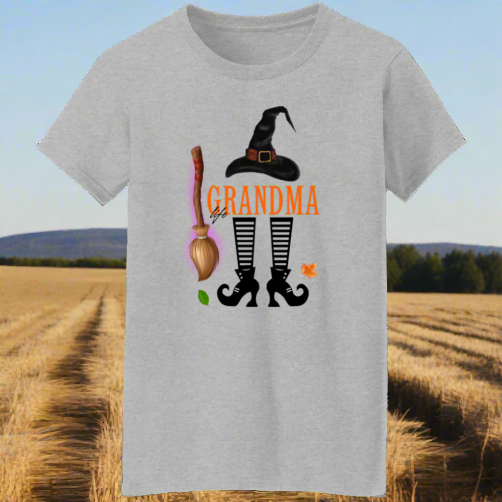 Grandma Life Witch Shirt Top