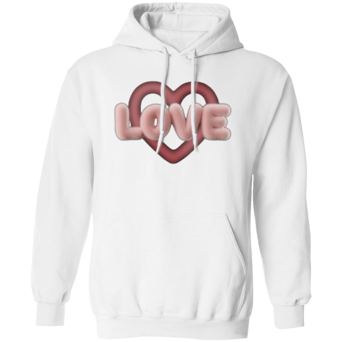 Love Heart Pink Shirt | Hoodie