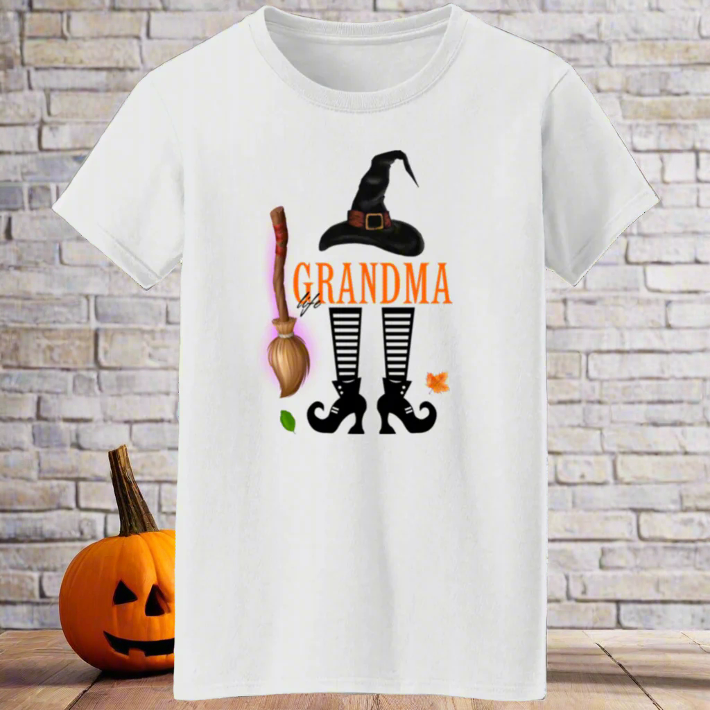 Grandma Life Witch Shirt Top
