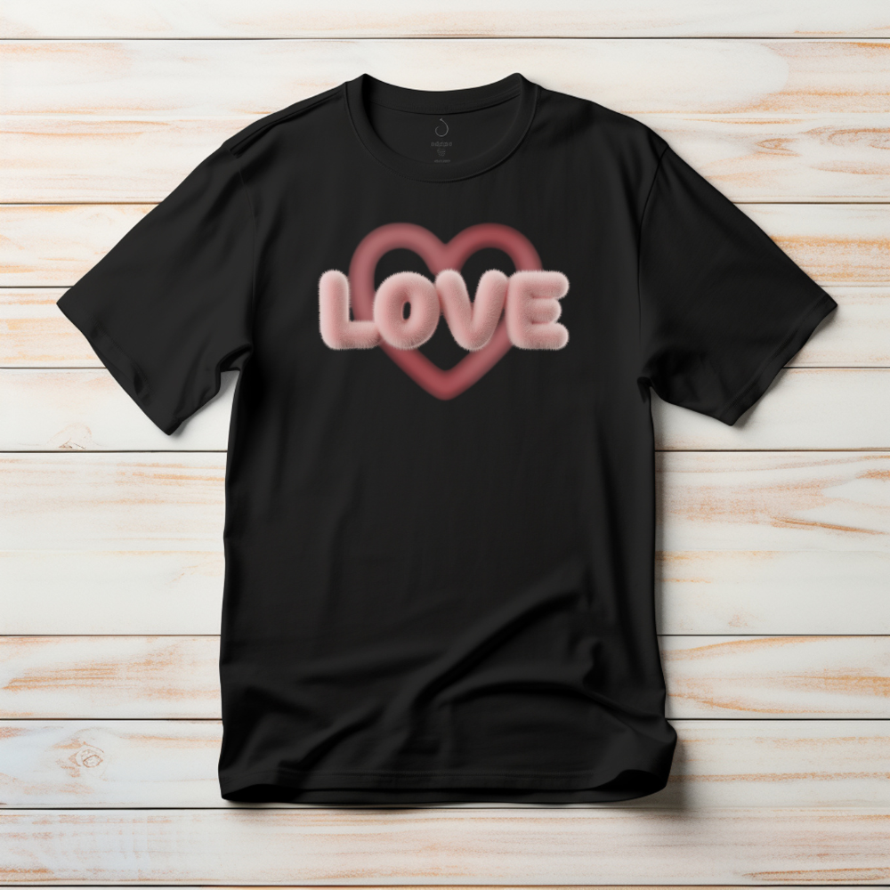 Love Heart Pink Shirt | Hoodie