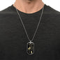 To My Son Love Mom Dog Tag Necklace