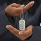 To My Love Dog Tag Military Chain