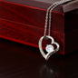 To My Beautiful Daughter Forever Love Necklace