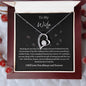 To My Wife Forever Love Necklace