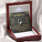 To My Daughter from Dad- Forever Love Necklace