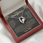 To My Daughter from Dad Forever Love Necklace