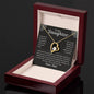 To My Daughter from Dad Forever Love Necklace