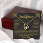 To My Daughter from Dad- Forever Love Necklace