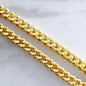 To My Son- Lion Cuban Link Necklace w/ Message Card