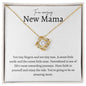 New Mama Love Knot Necklace