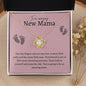 Amazing New Mama Love Knot Necklace