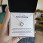 New Mama Love Knot Necklace