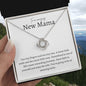 New Mama Love Knot Necklace