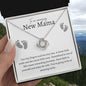 Amazing New Mama Love Knot Necklace