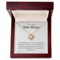 New Mama Love Knot Necklace