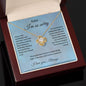 I'm Sorry Love Knot Necklace
