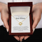 New Mama Love Knot Necklace