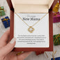 New Mama Love Knot Necklace