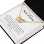 Amazing New Mom Interlocking Hearts Necklace