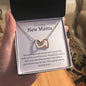 Amazing New Mom Interlocking Hearts Necklace