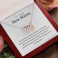 Amazing New Mom Interlocking Hearts Necklace