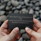 When I Say I love You Engraved Metal Wallet Card