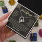 To My Daughter from Dad Forever Love Necklace