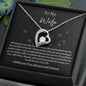 To My Wife Forever Love Necklace