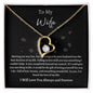 To My Wife Forever Love Necklace