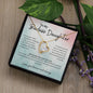 To My Badass Daughter Forever Love Necklace