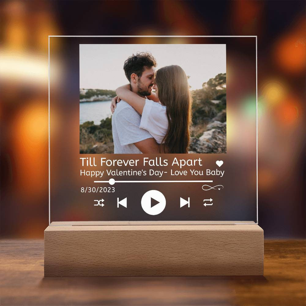 Personalized- Photo LED Light Acrylic Plaque