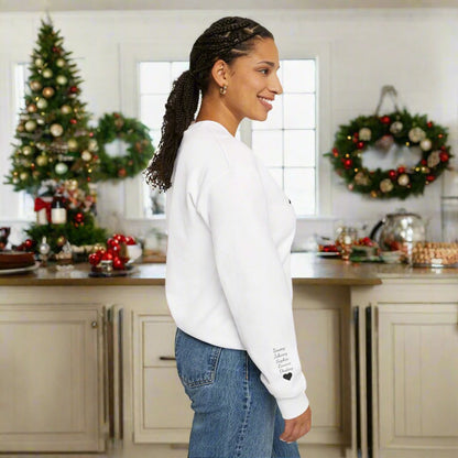 Personalized Mama Established Year and Names Sweatshirt Sweater