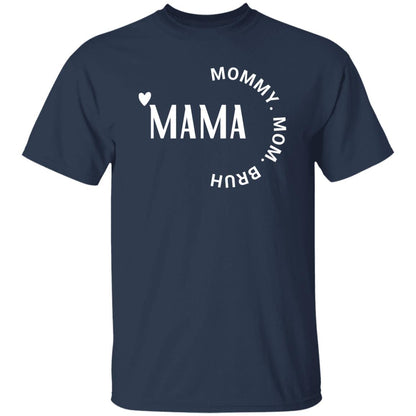 Shirt Sweatshirt- Mama to Bruh- White Font