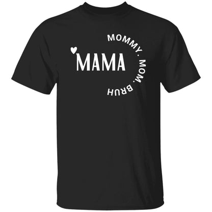 Shirt Sweatshirt- Mama to Bruh- White Font
