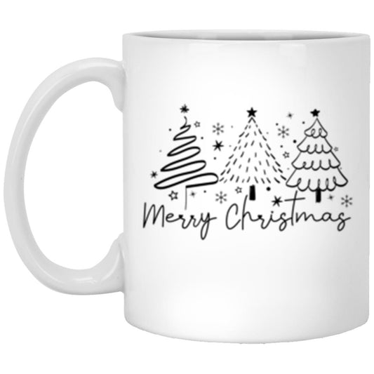 Merry Christmas Tree Mug