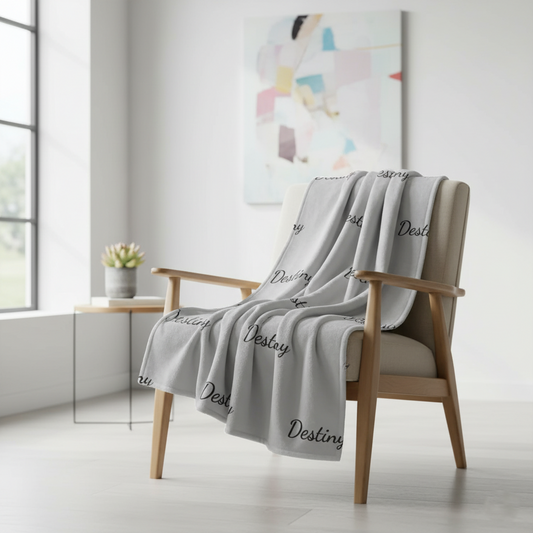 Personalized- Fleece Name Blanket (2nd option)
