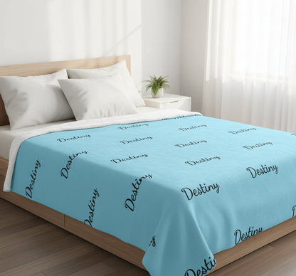 Personalized- Fleece Name Blanket (2nd option)
