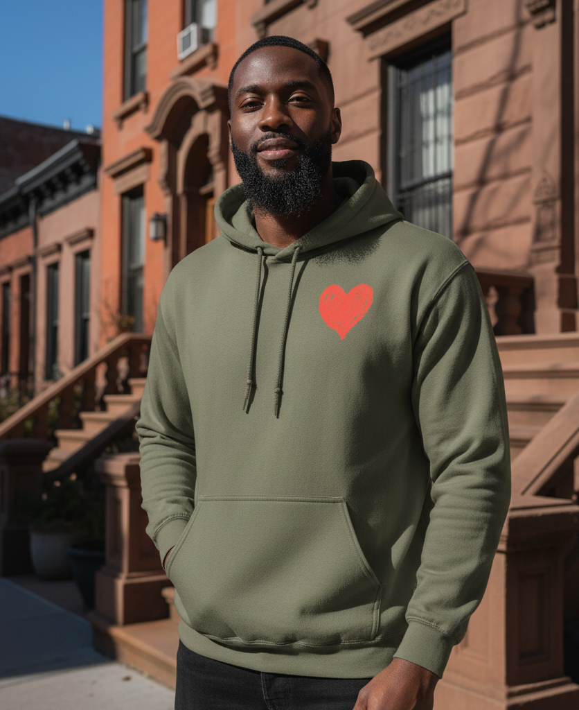 A Big Piece of My Heart- MOM Pullover Hoodie Sweater