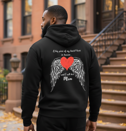 A Big Piece of My Heart- MOM Pullover Hoodie Sweater