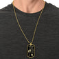 To My Son Love Mom Dog Tag Necklace