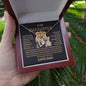 To My Daughter Lion Forever Love Necklace