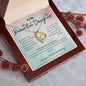 To My Beautiful Daughter Forever Love Necklace
