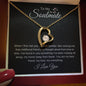 To My Soulmate Forever Love Necklace
