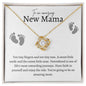 Amazing New Mama Love Knot Necklace