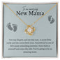 Amazing New Mama Love Knot Necklace