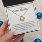 New Mama Love Knot Necklace