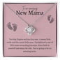 Amazing New Mama Love Knot Necklace